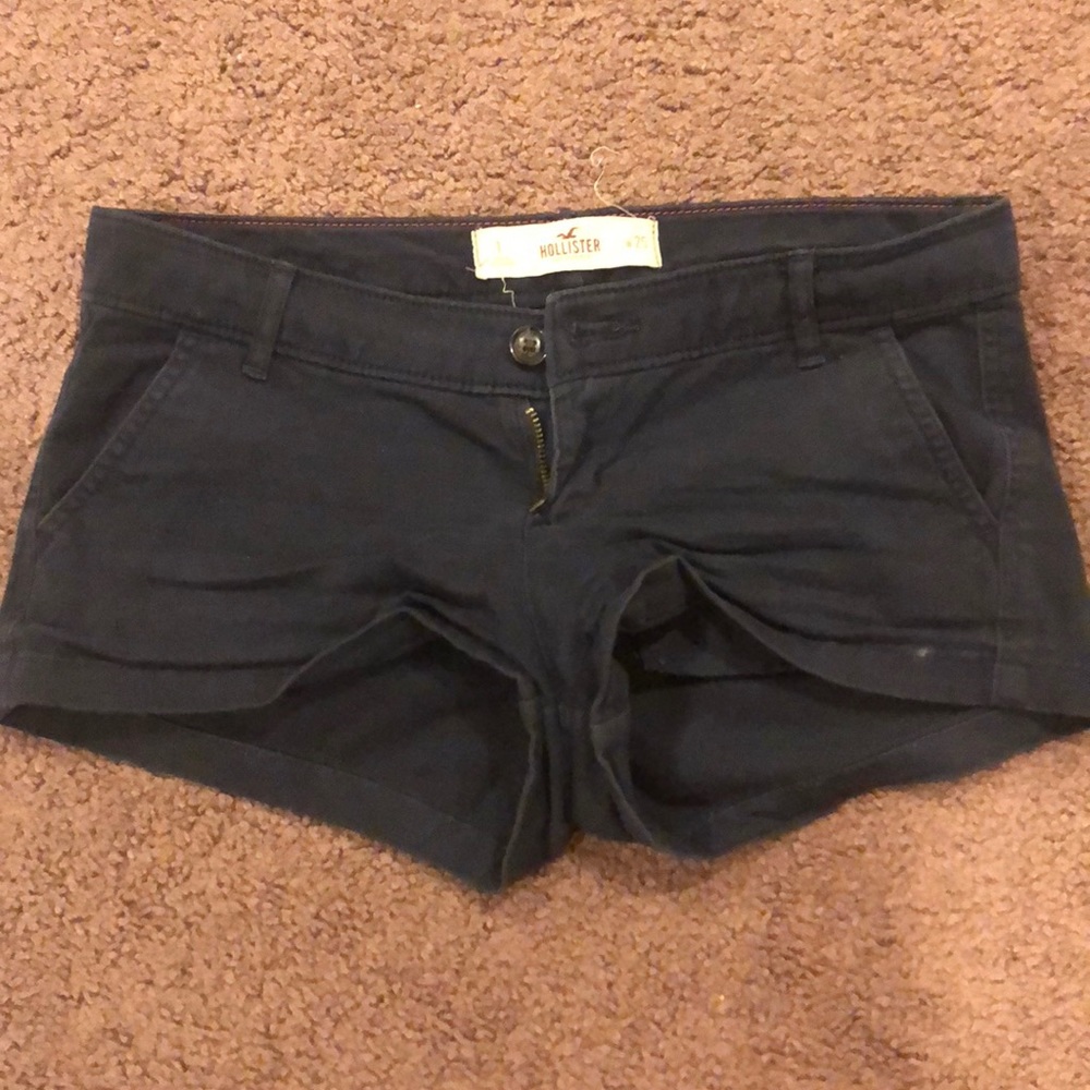 Hollister Navy Shorts Size 1